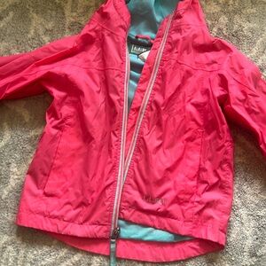 Pink L.L. Bean Rain Coat